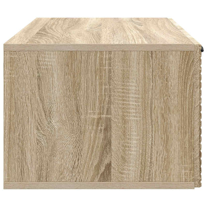 vidaXL Wall-Mounted TV Cabinet Sonoma Oak 59.5 x 41 x 30 cm