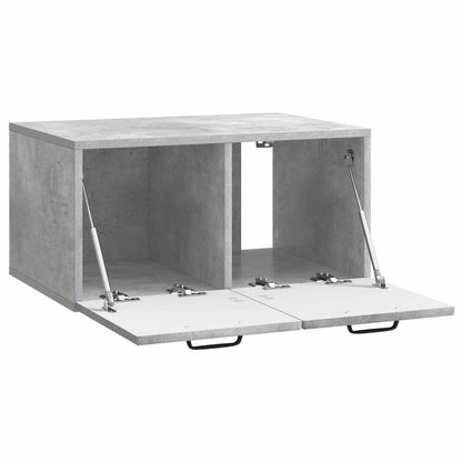 vidaXL Wall-Mounted TV Cabinet Concrete Grey 59.5 x 41 x 30 cm
