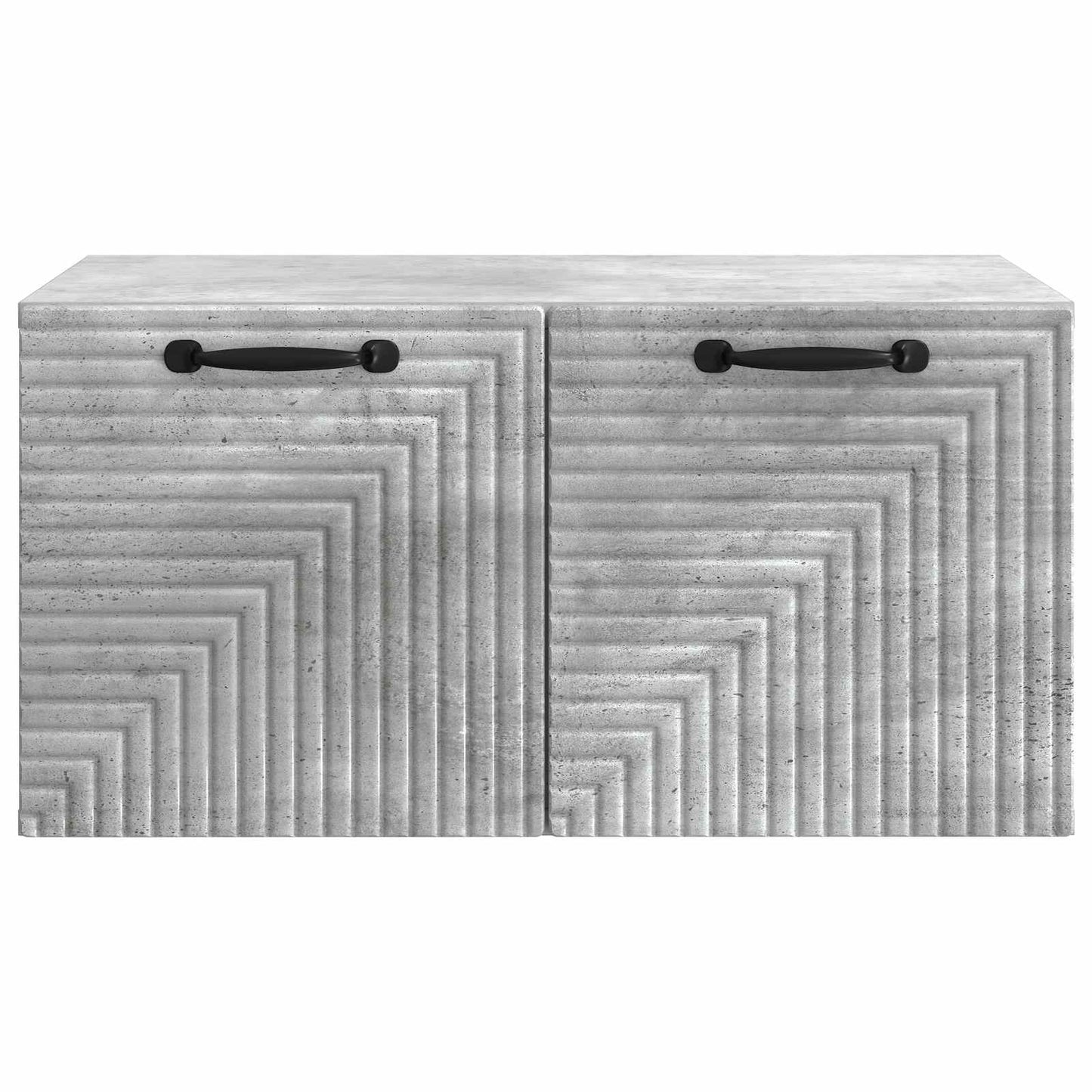 vidaXL Wall-Mounted TV Cabinet Concrete Grey 59.5 x 41 x 30 cm