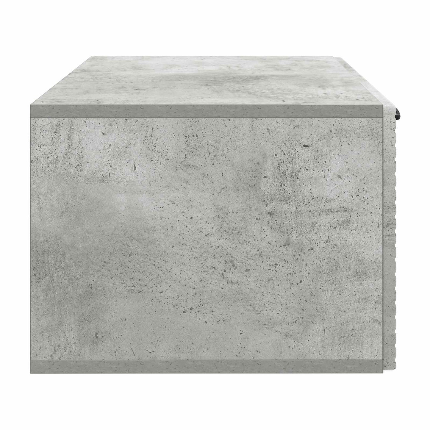 vidaXL Wall-Mounted TV Cabinet Concrete Grey 59.5 x 41 x 30 cm