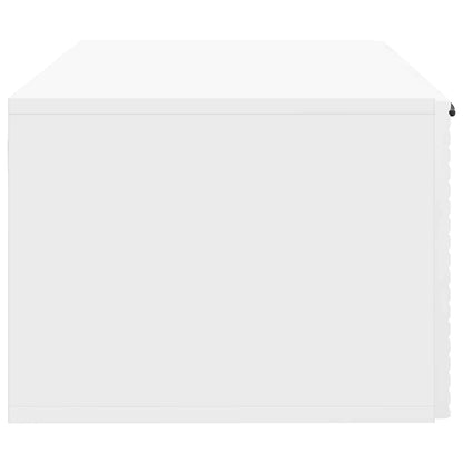 vidaXL Wall-Mounted TV Cabinet High Gloss White 59.5 x 41 x 30 cm