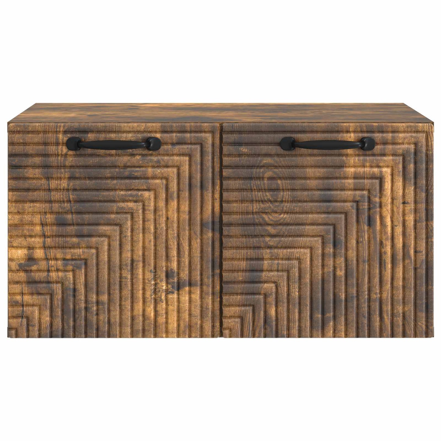 vidaXL Wall-Mounted TV Cabinet Smoked Oak 59.5 x 41 x 30 cm