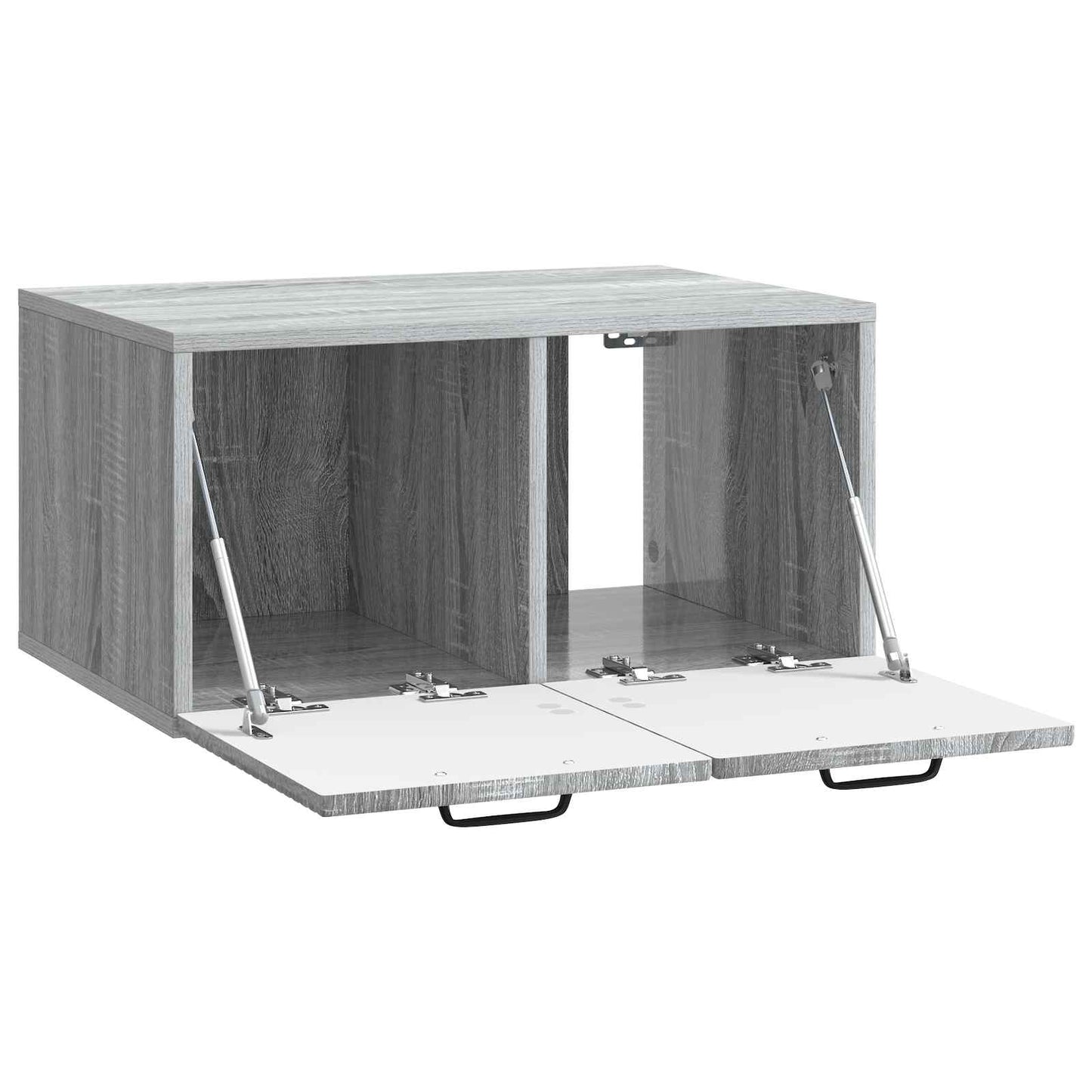vidaXL Wall-Mounted TV Cabinet Grey Sonoma 59.5 x 41 x 30 cm