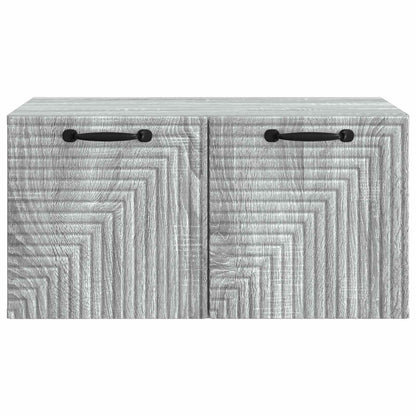 vidaXL Wall-Mounted TV Cabinet Grey Sonoma 59.5 x 41 x 30 cm