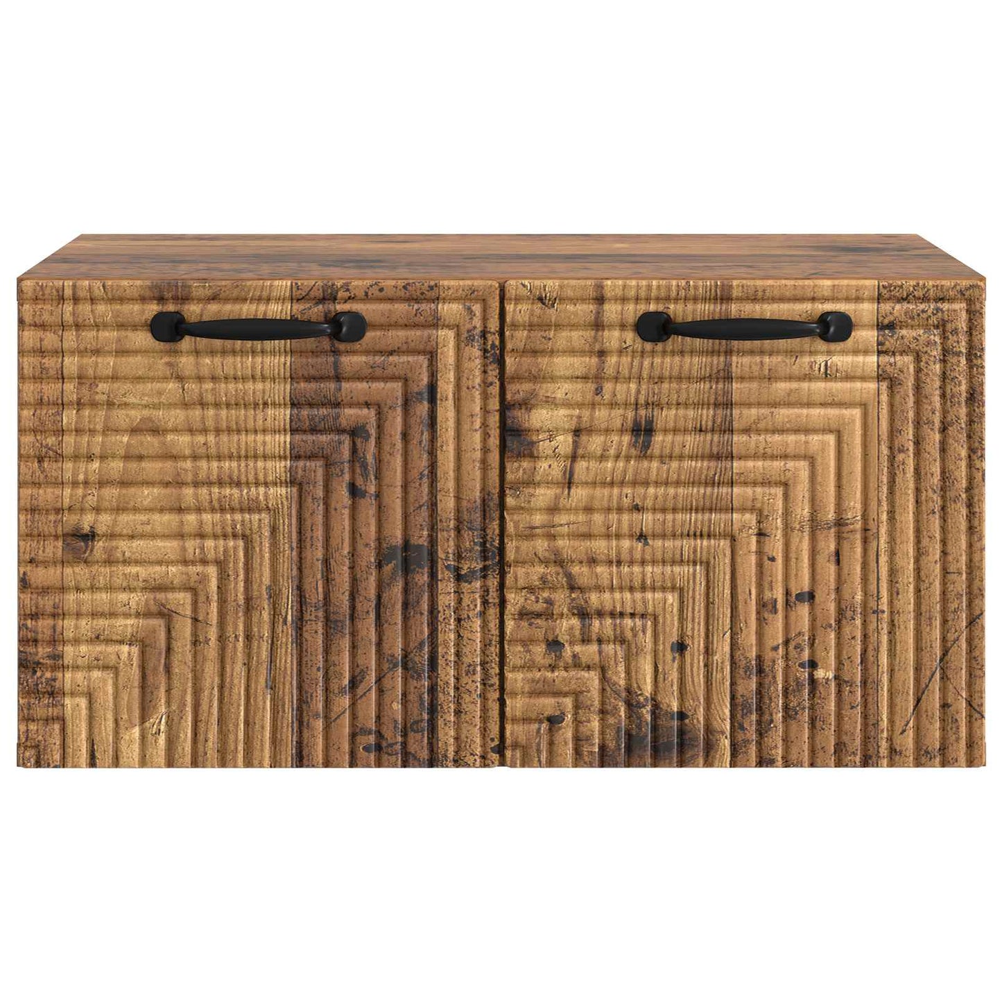vidaXL Wall-Mounted TV Cabinet Wall-mounted Old Wood 59.5 x 41 x 30 cm