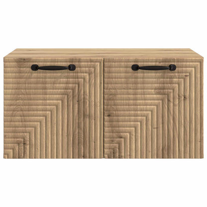 vidaXL Wall-Mounted TV Cabinet 59.5 x 41 x 30 cm Artisan Oak