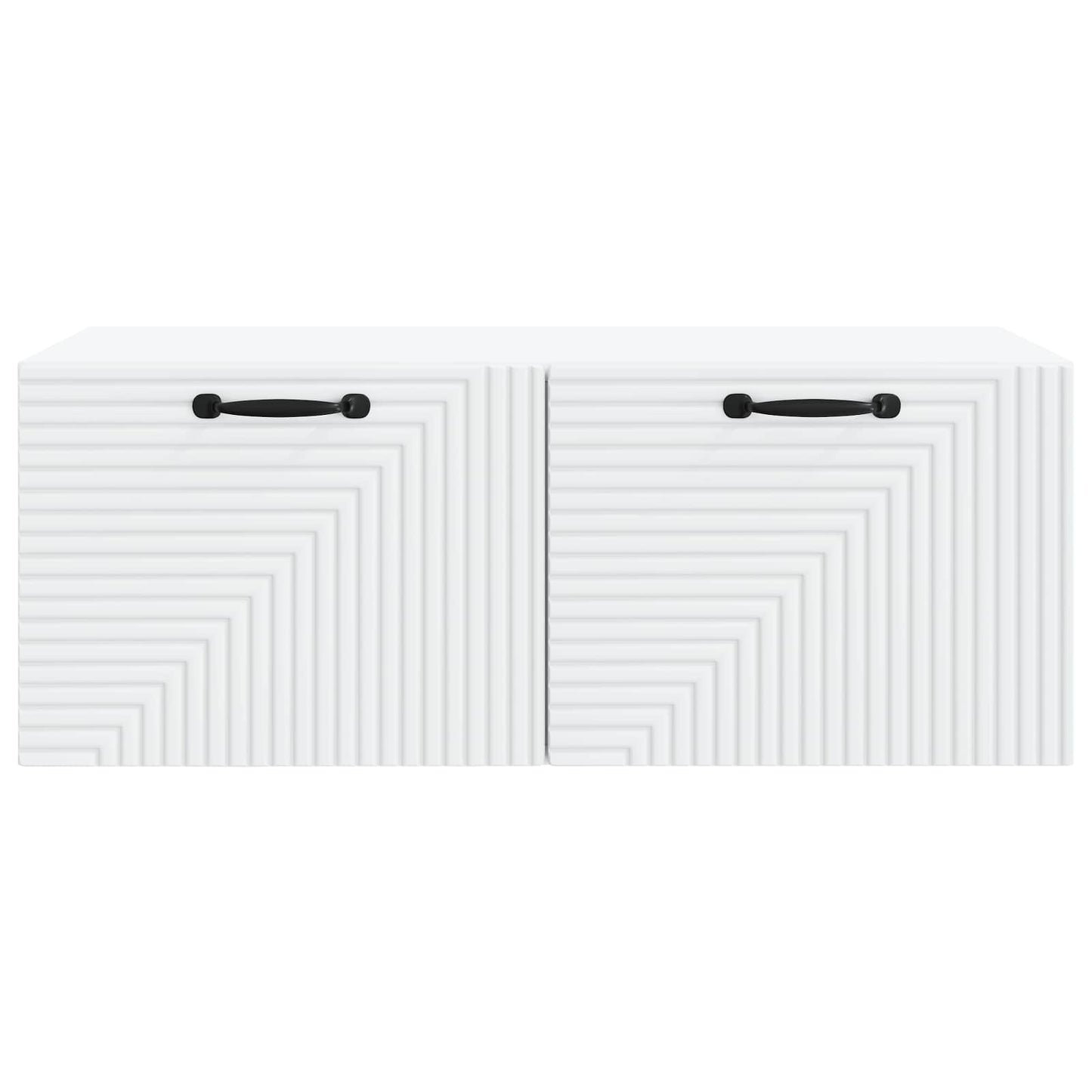 vidaXL Wall-Mounted TV Cabinet White 78.5 x 41 x 30 cm Engineered Wood