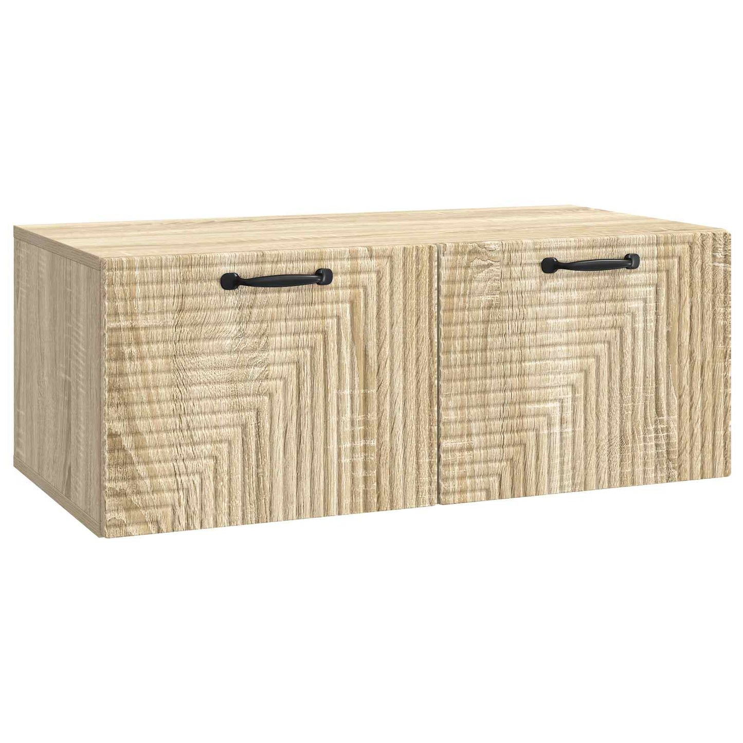 vidaXL Wall-Mounted TV Cabinet Sonoma Oak 78.5 x 41 x 30 cm