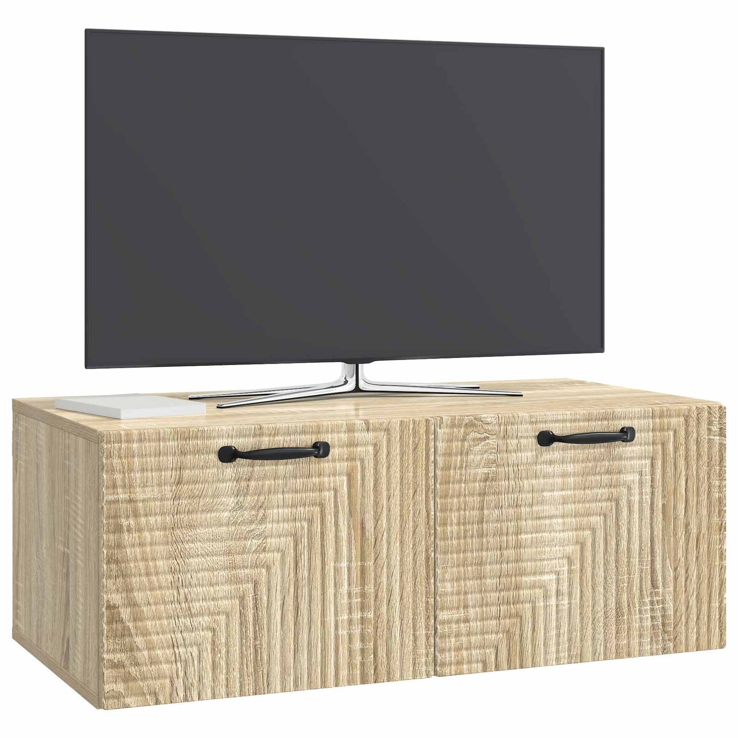 vidaXL Wall-Mounted TV Cabinet Sonoma Oak 78.5 x 41 x 30 cm