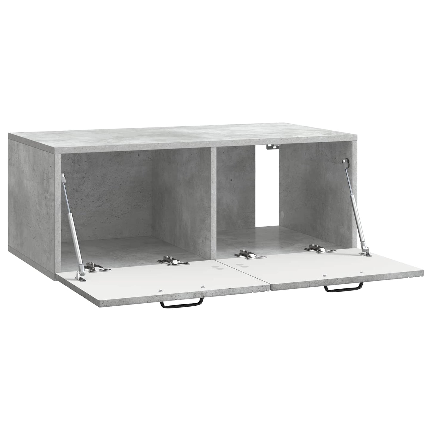 vidaXL Wall-Mounted TV Cabinet Concrete Grey 78.5 x 41 x 30 cm