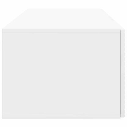 vidaXL Wall-Mounted TV Cabinet High Gloss White 78.5 x 41 x 30 cm