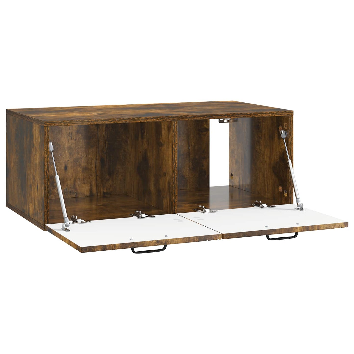 vidaXL Wall-Mounted TV Cabinet Smoked Oak 78.5 x 41 x 30 cm