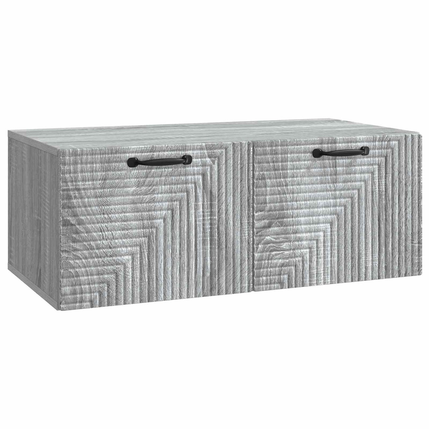 vidaXL Wall-Mounted TV Cabinet Grey Sonoma 78.5 x 41 x 30 cm