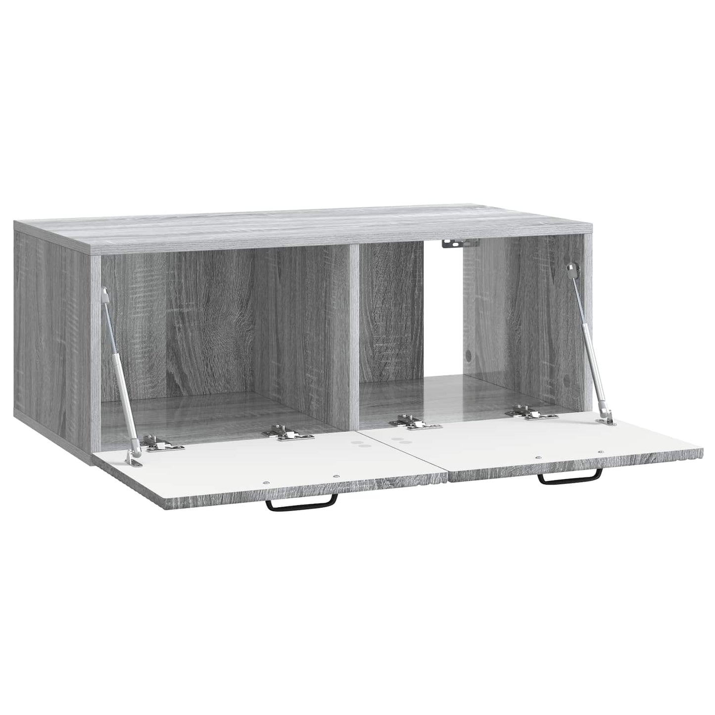 vidaXL Wall-Mounted TV Cabinet Grey Sonoma 78.5 x 41 x 30 cm