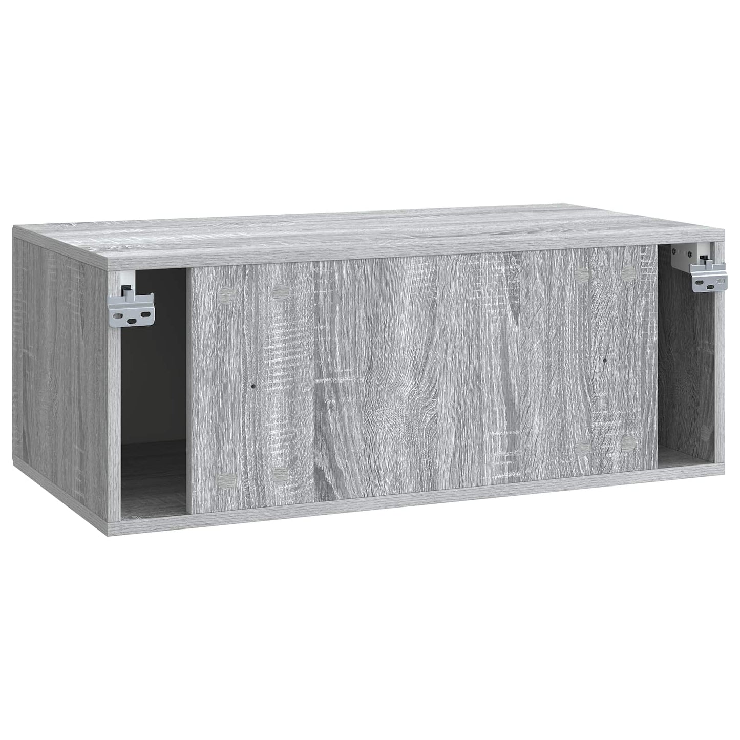 vidaXL Wall-Mounted TV Cabinet Grey Sonoma 78.5 x 41 x 30 cm