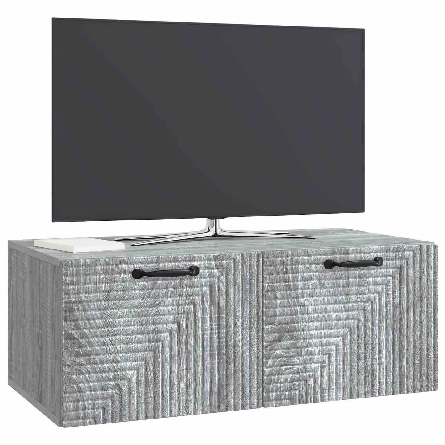 vidaXL Wall-Mounted TV Cabinet Grey Sonoma 78.5 x 41 x 30 cm