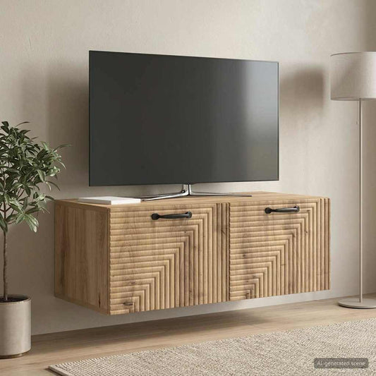 vidaXL Wall-Mounted TV Cabinet 78.5 x 41 x 30 cm Artisan Oak