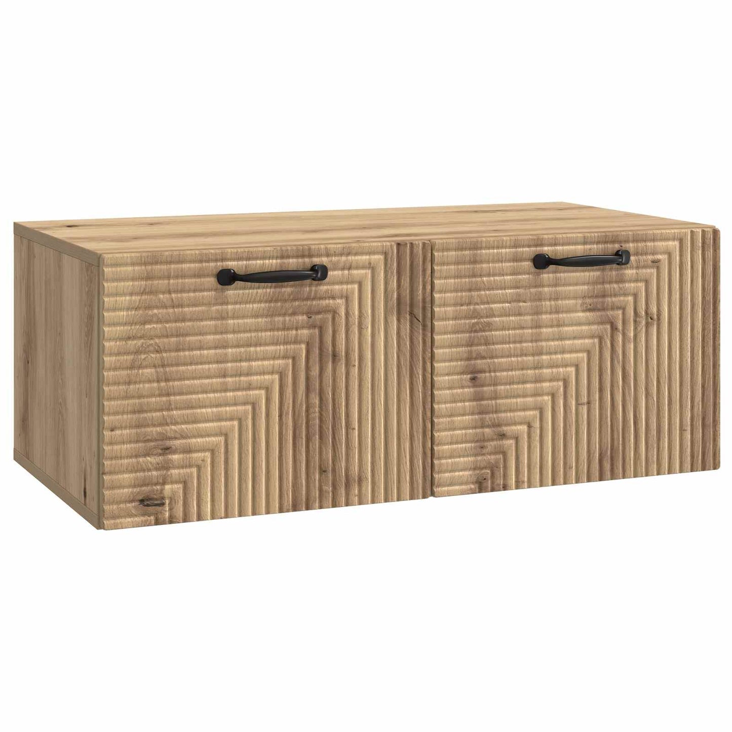 vidaXL Wall-Mounted TV Cabinet 78.5 x 41 x 30 cm Artisan Oak
