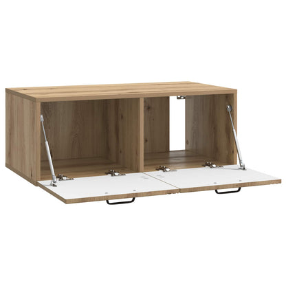 vidaXL Wall-Mounted TV Cabinet 78.5 x 41 x 30 cm Artisan Oak