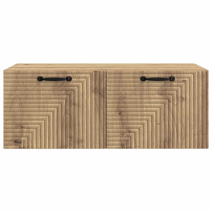 vidaXL Wall-Mounted TV Cabinet 78.5 x 41 x 30 cm Artisan Oak