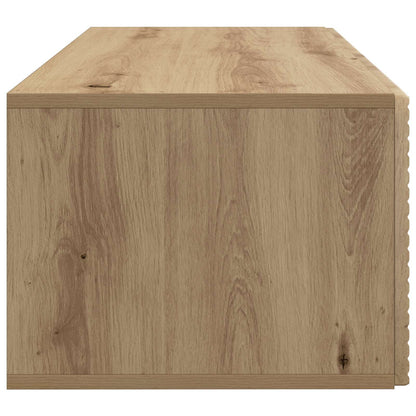vidaXL Wall-Mounted TV Cabinet 78.5 x 41 x 30 cm Artisan Oak