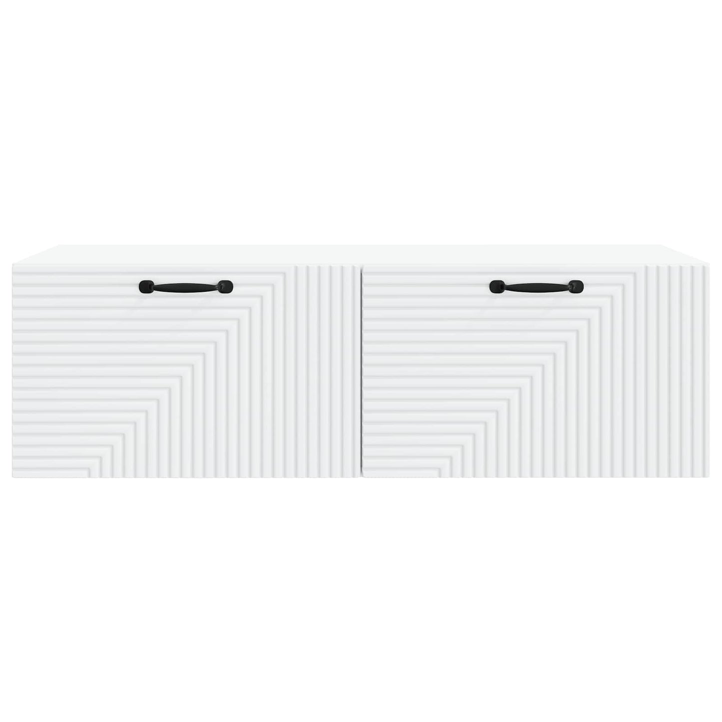 vidaXL Wall-Mounted TV Cabinet White 98 x 41 x 30 cm Engineered Wood