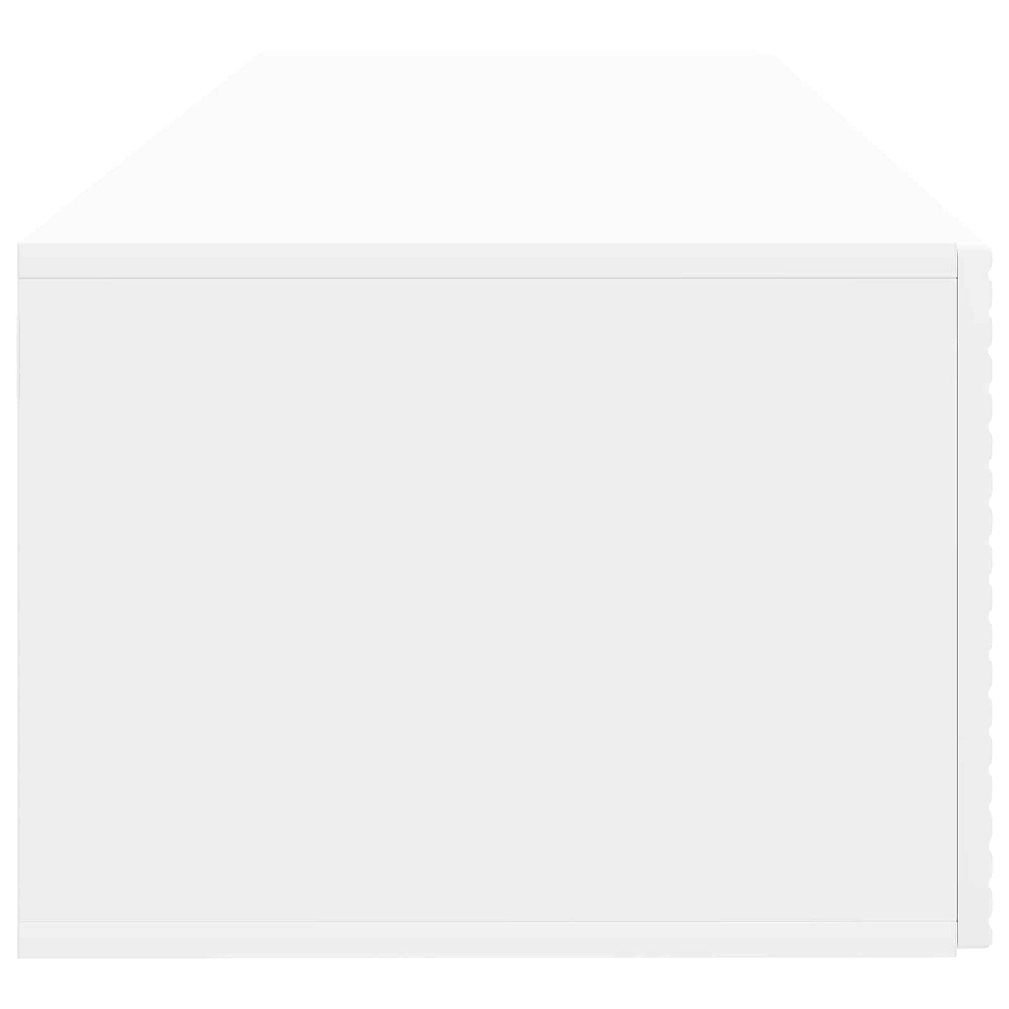vidaXL Wall-Mounted TV Cabinet White 98 x 41 x 30 cm Engineered Wood