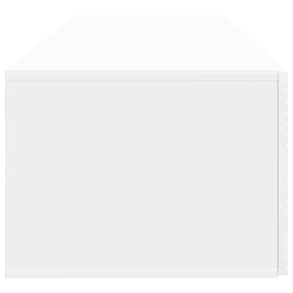 vidaXL Wall-Mounted TV Cabinet White 98 x 41 x 30 cm Engineered Wood