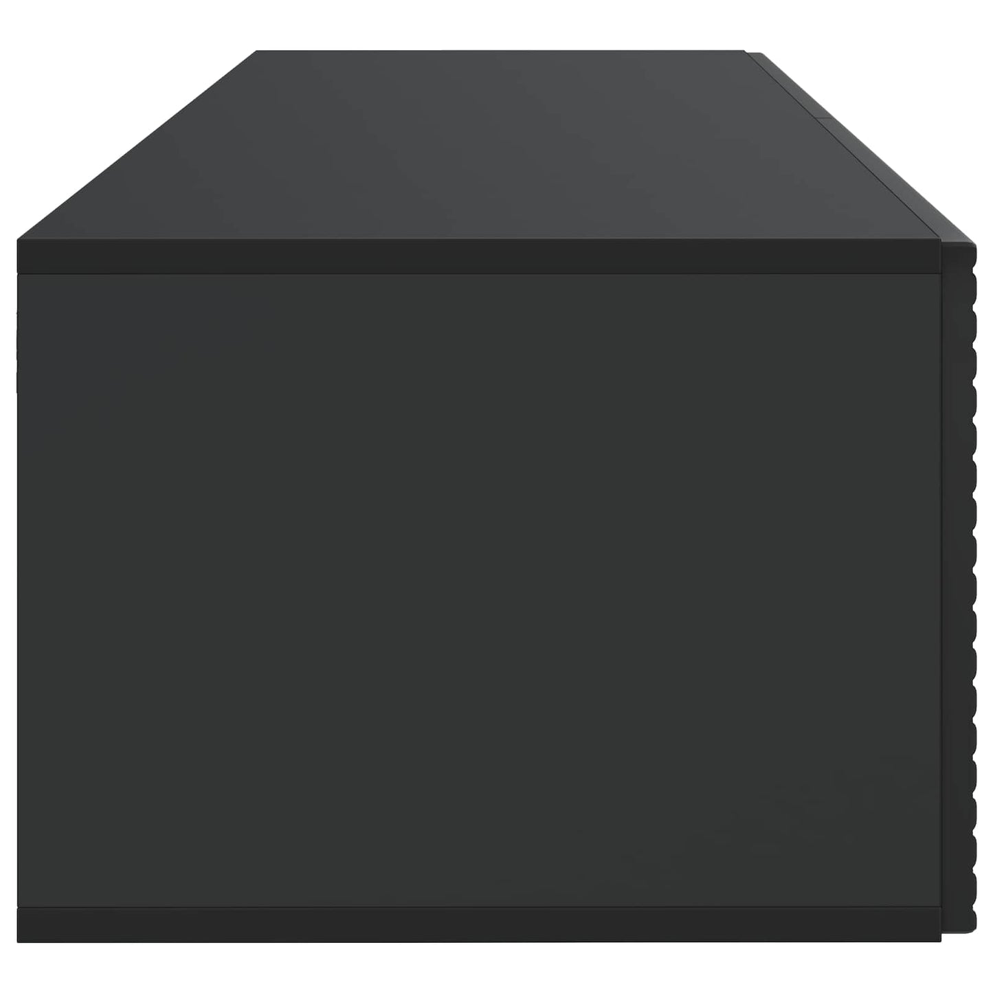 vidaXL Wall-Mounted TV Cabinet Black 98 x 41 x 30 cm Engineered Wood