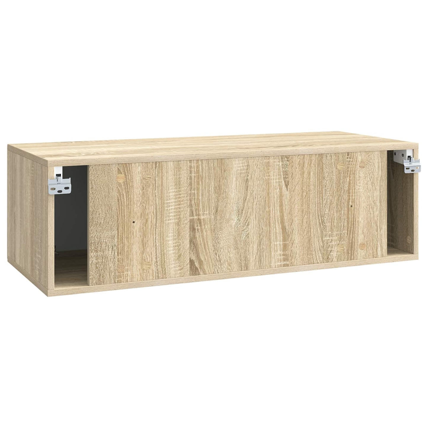 vidaXL Wall-Mounted TV Cabinet Wall-mounted Sonoma Oak 98 x 41 x 30 cm