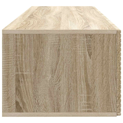 vidaXL Wall-Mounted TV Cabinet Wall-mounted Sonoma Oak 98 x 41 x 30 cm