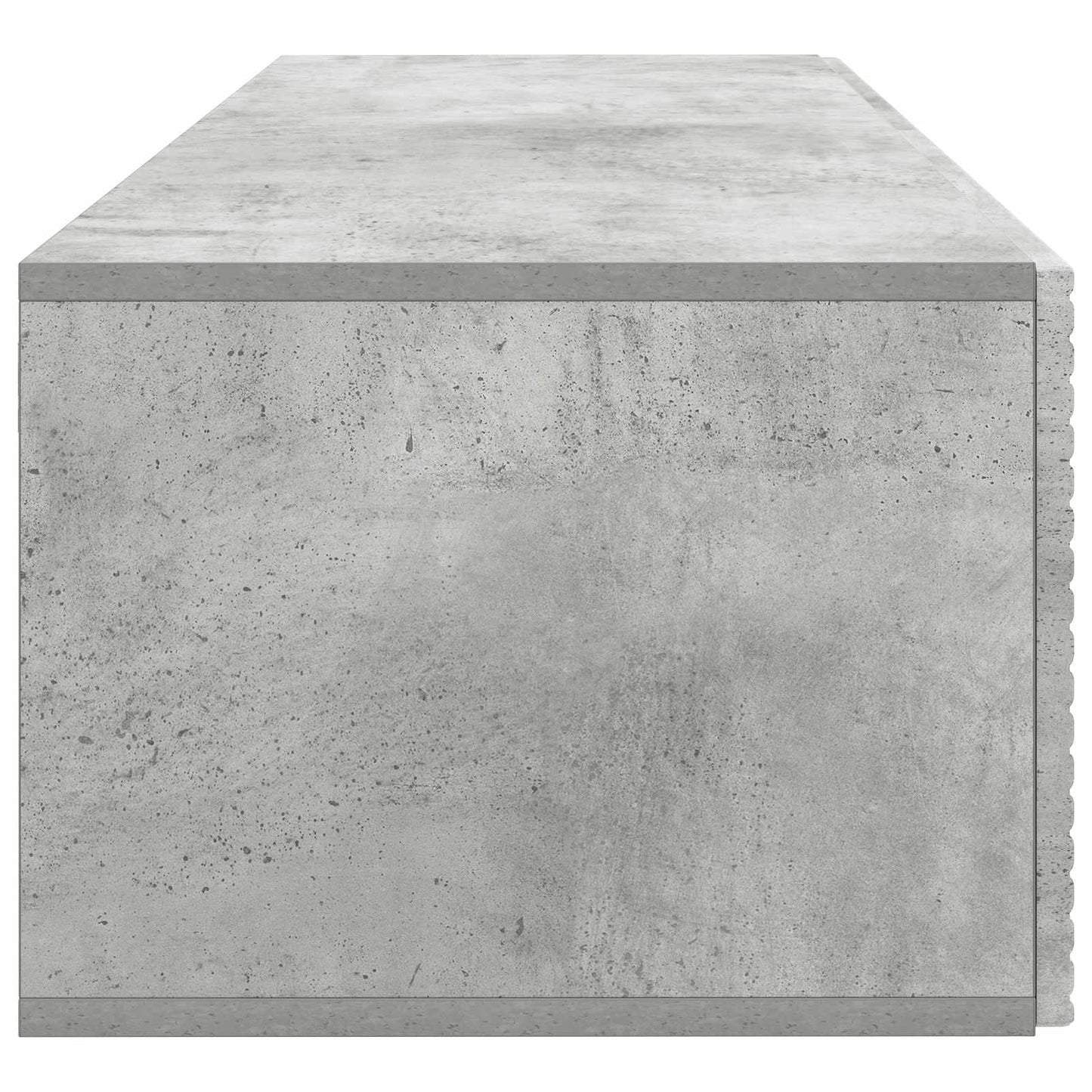 vidaXL Wall-Mounted TV Cabinet Concrete Grey 98 x 41 x 30 cm