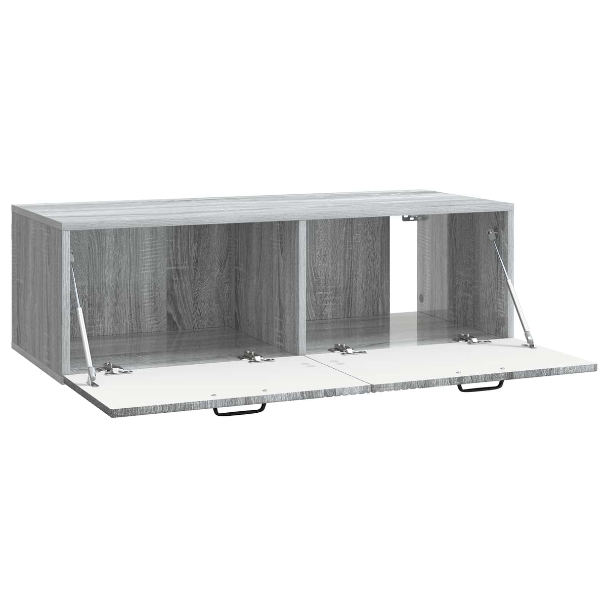 vidaXL Wall-Mounted TV Cabinet 98 x 41 x 30 cm Grey Sonoma