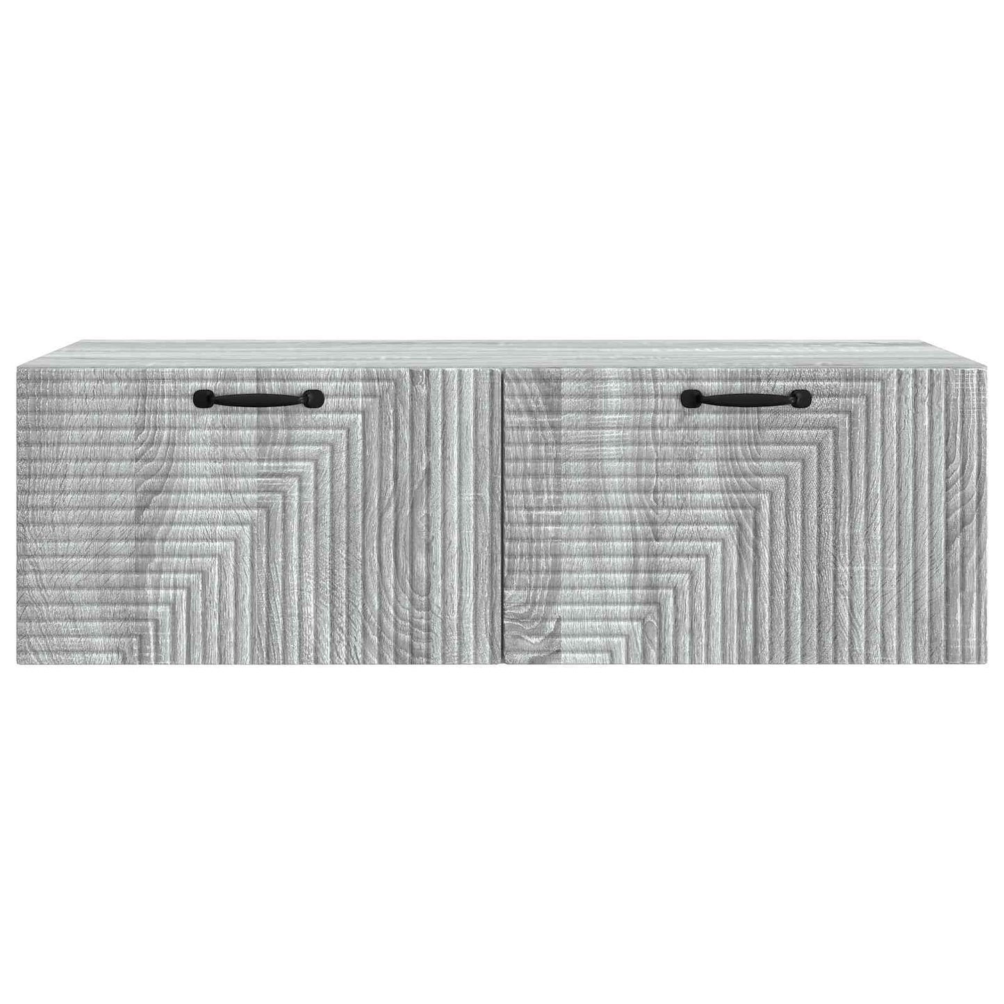 vidaXL Wall-Mounted TV Cabinet Grey Sonoma 98 x 41 x 30 cm