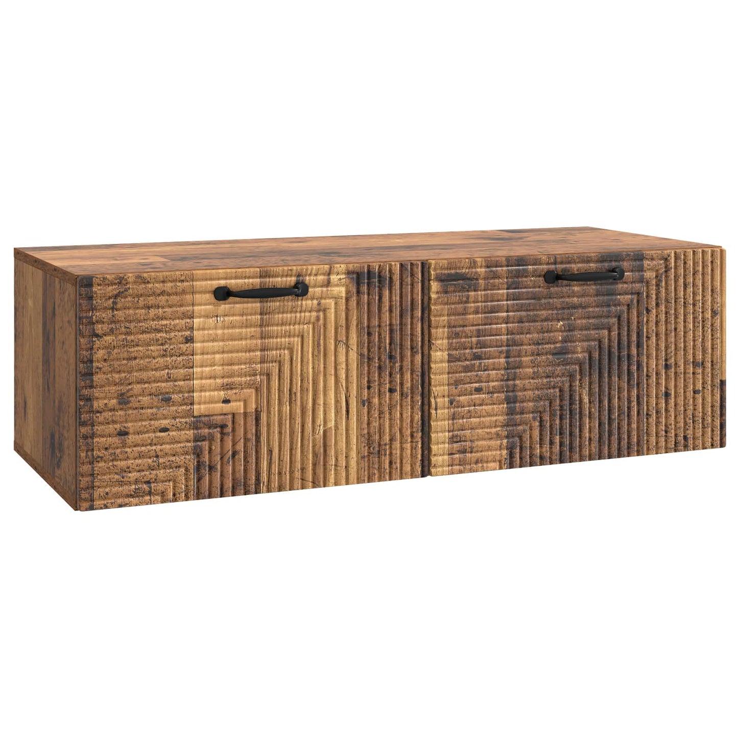 vidaXL Wall-Mounted TV Cabinet Wall-mounted Old Wood 98 x 41 x 30 cm