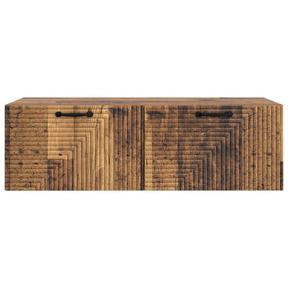 vidaXL Wall-Mounted TV Cabinet Wall-mounted Old Wood 98 x 41 x 30 cm