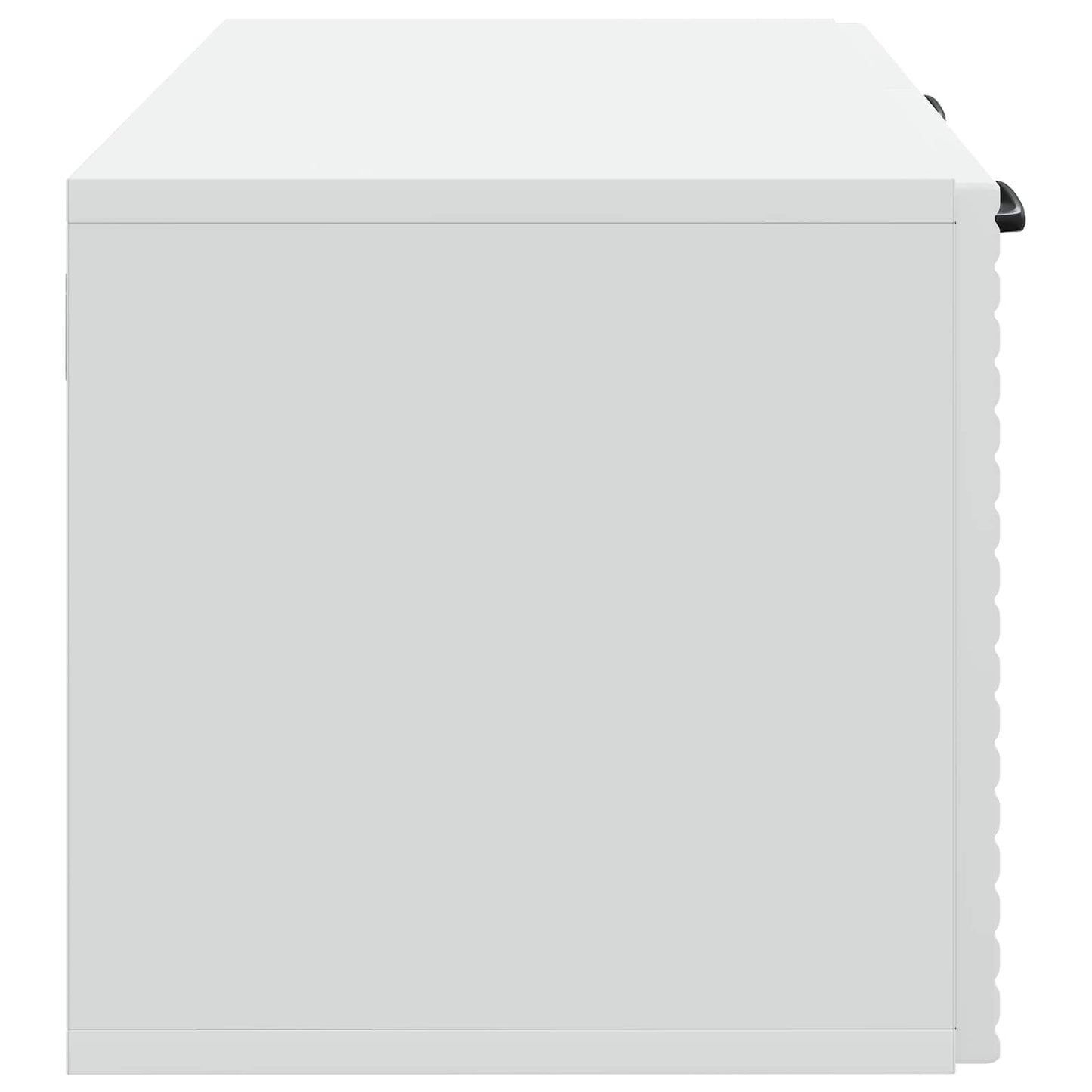 vidaXL Wall-Mounted TV Cabinet White 59.5 x 31 x 30 cm Engineered Wood
