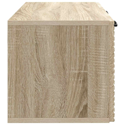 vidaXL Wall-Mounted TV Cabinet Sonoma Oak 59.5 x 31 x 30 cm
