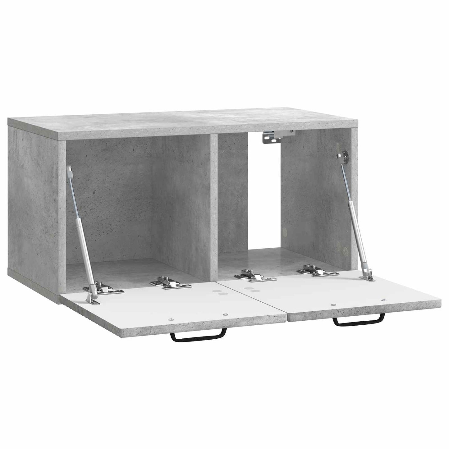vidaXL Wall-Mounted TV Cabinet Concrete Grey 59.5 x 31 x 30 cm