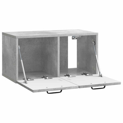 vidaXL Wall-Mounted TV Cabinet Concrete Grey 59.5 x 31 x 30 cm