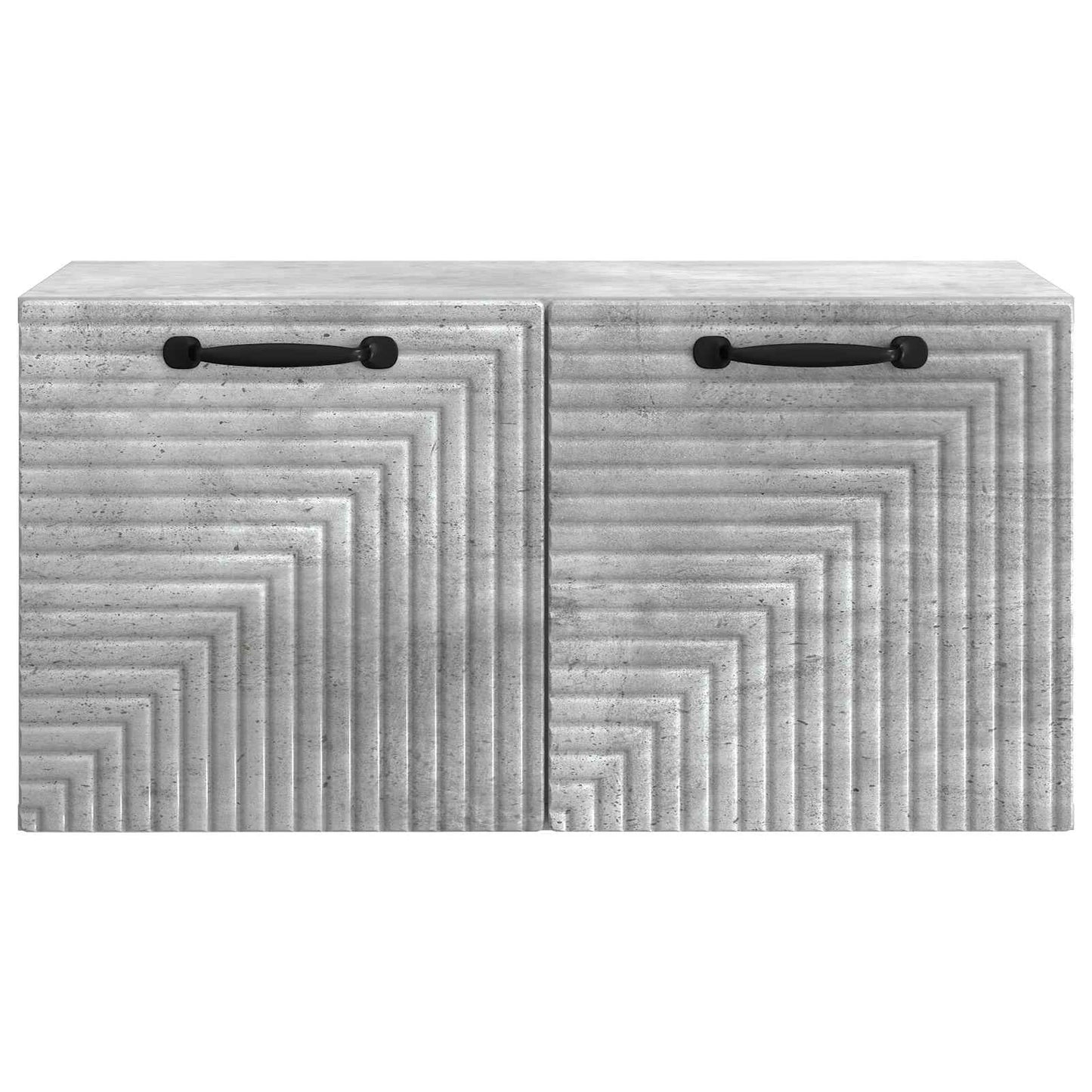 vidaXL Wall-Mounted TV Cabinet Concrete Grey 59.5 x 31 x 30 cm