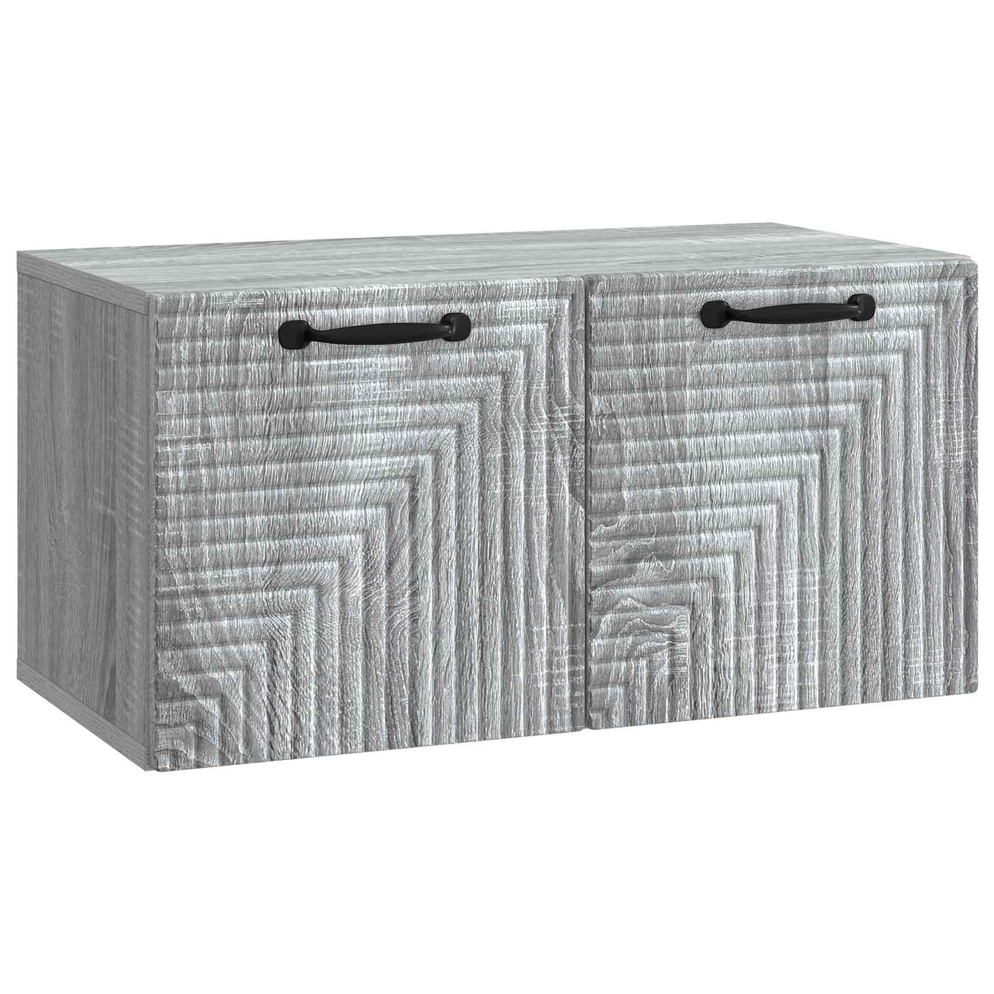 vidaXL Wall-Mounted TV Cabinet Grey Sonoma 59.5 x 31 x 30 cm