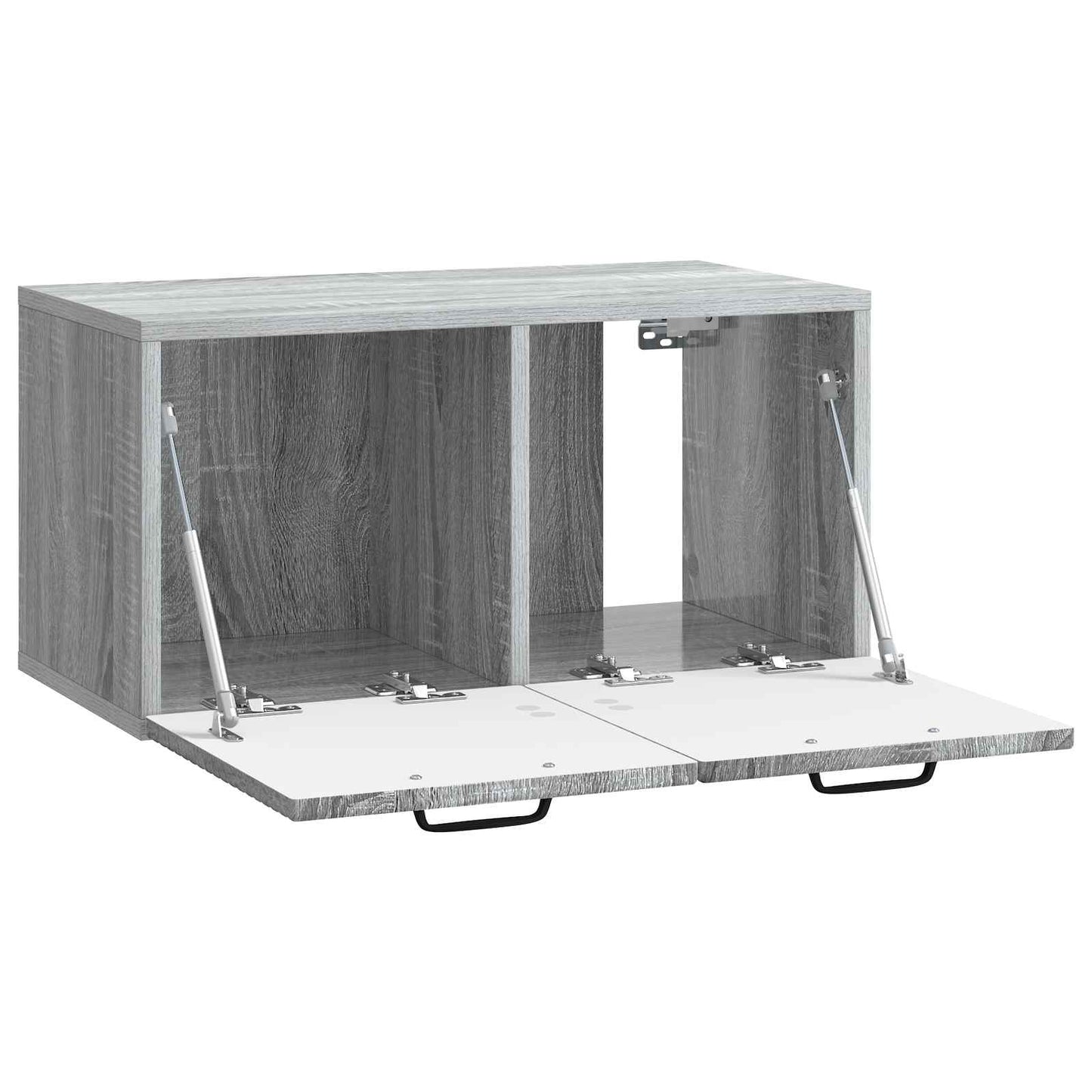 vidaXL Wall-Mounted TV Cabinet Grey Sonoma 59.5 x 31 x 30 cm