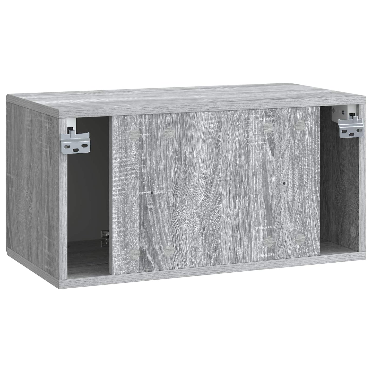 vidaXL Wall-Mounted TV Cabinet Grey Sonoma 59.5 x 31 x 30 cm