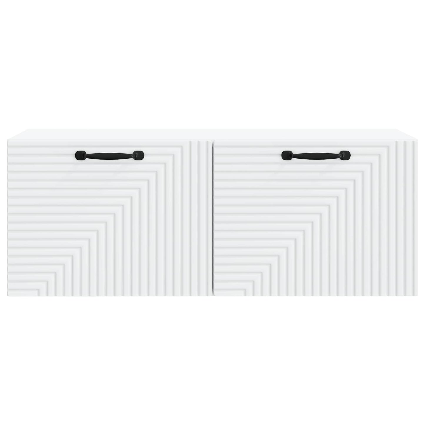 vidaXL Wall-Mounted TV Cabinet White 78.5 x 31 x 30 cm Engineered Wood