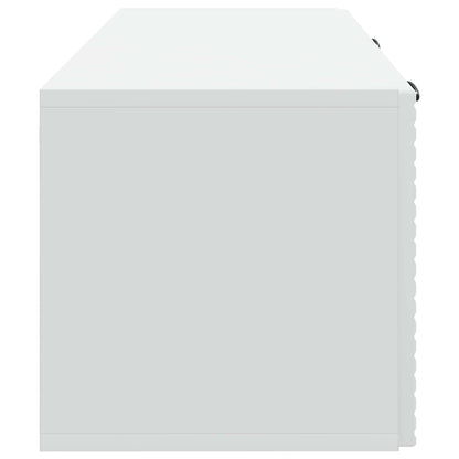 vidaXL Wall-Mounted TV Cabinet White 78.5 x 31 x 30 cm Engineered Wood