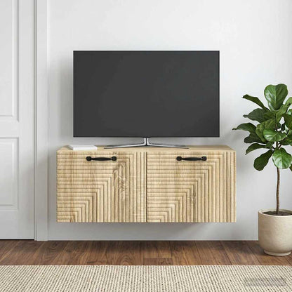 vidaXL Wall-Mounted TV Cabinet Sonoma Oak 78.5 x 31 x 30 cm