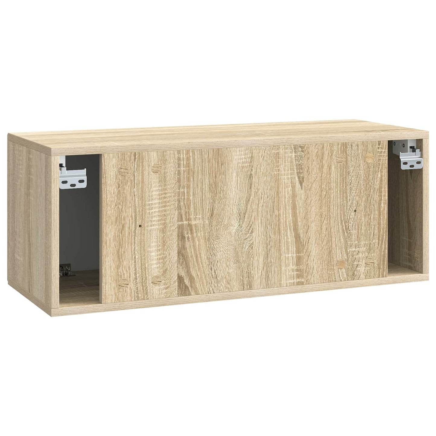 vidaXL Wall-Mounted TV Cabinet Sonoma Oak 78.5 x 31 x 30 cm
