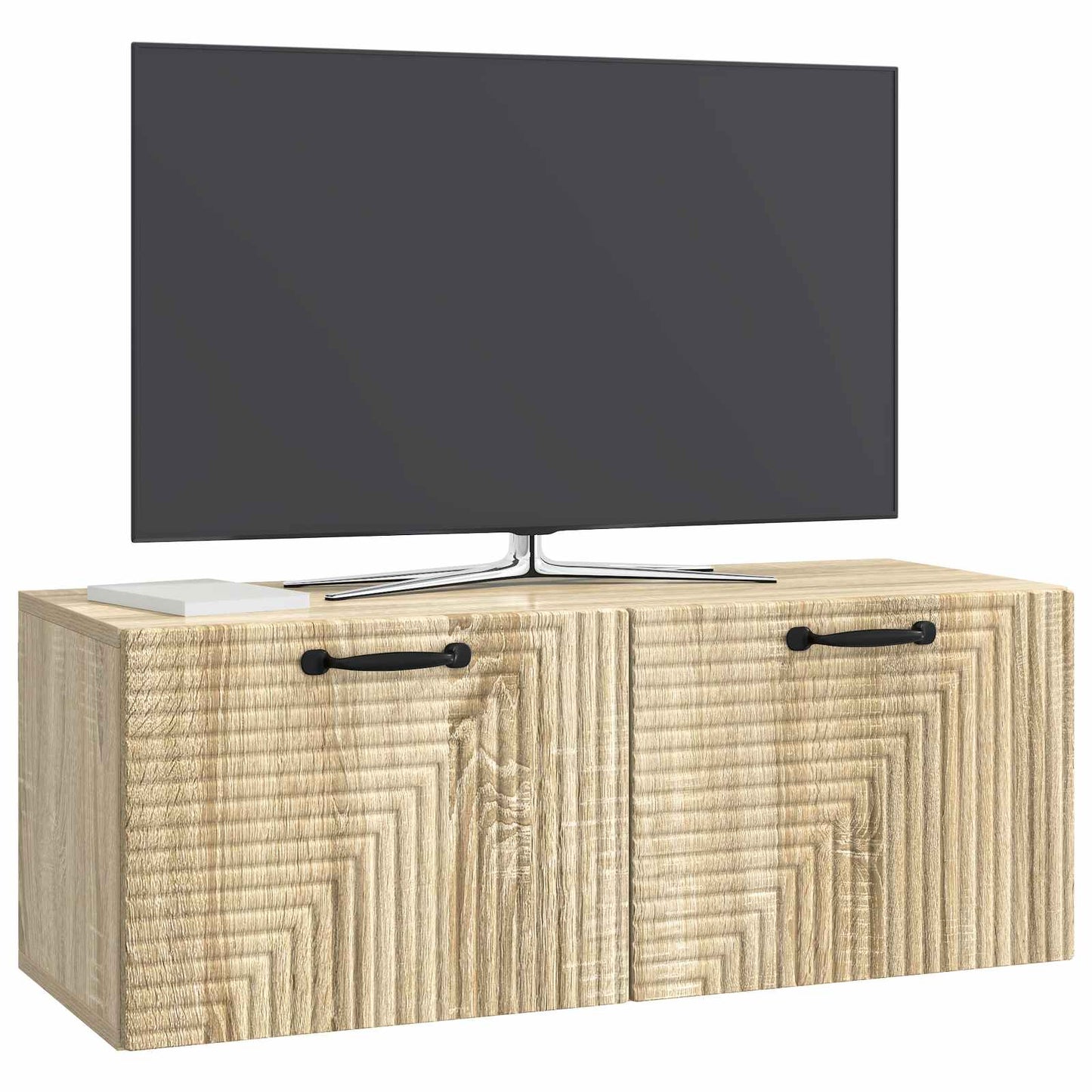 vidaXL Wall-Mounted TV Cabinet Sonoma Oak 78.5 x 31 x 30 cm