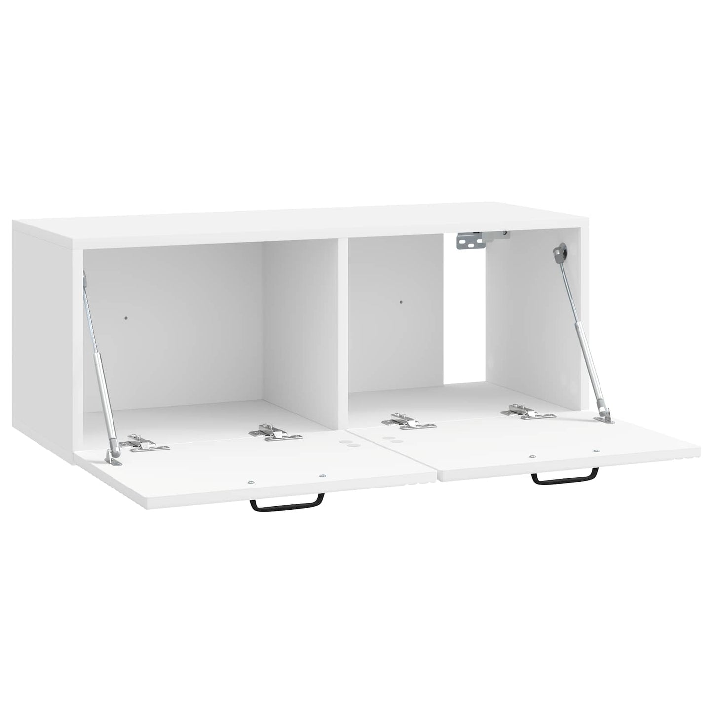 vidaXL Wall-Mounted TV Cabinet High Gloss White 78.5 x 31 x 30 cm